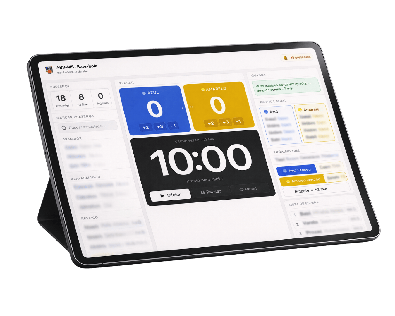Interface MasterBateBola